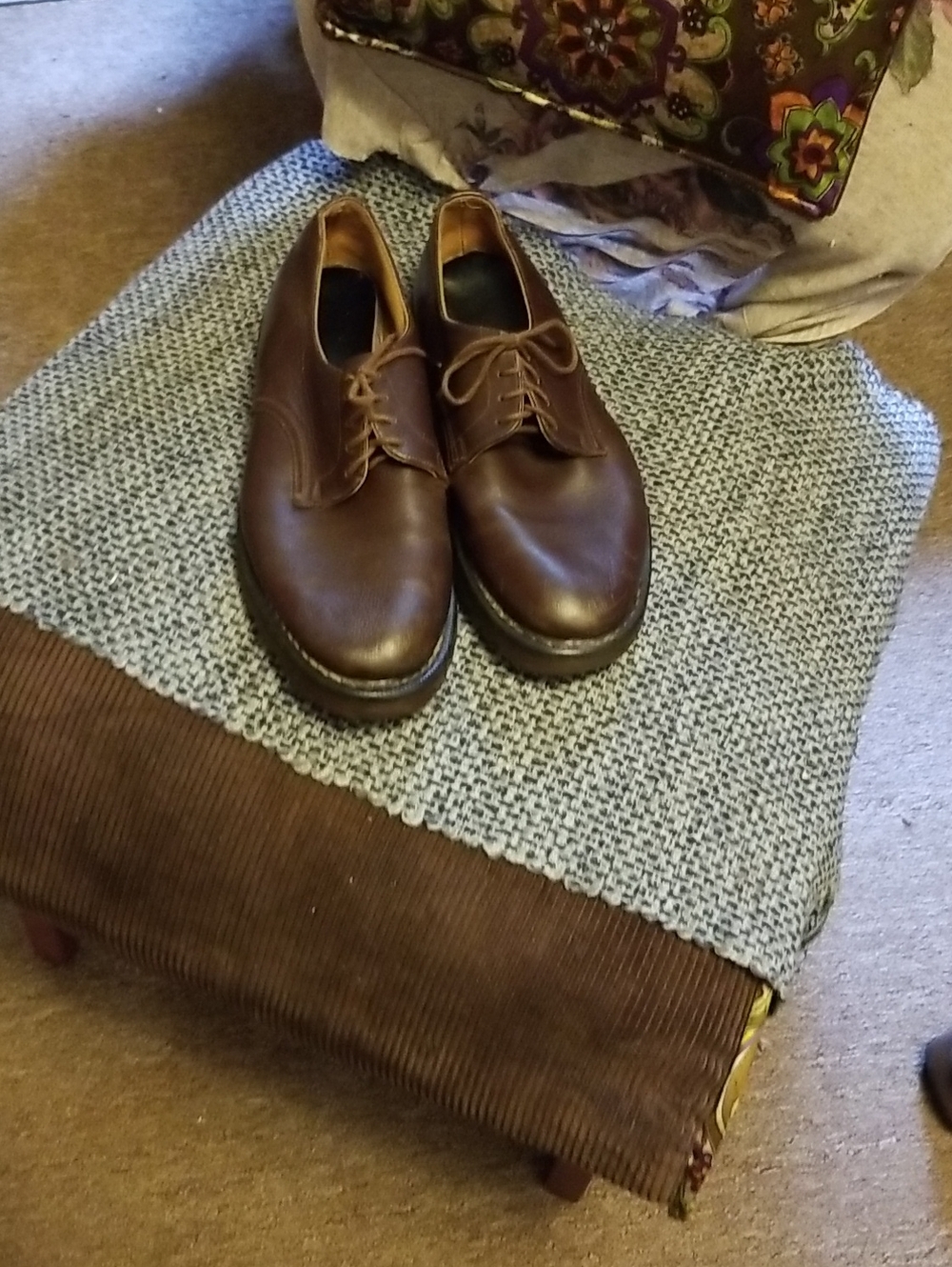 Vintage Men's Brown Leather Doc Martens